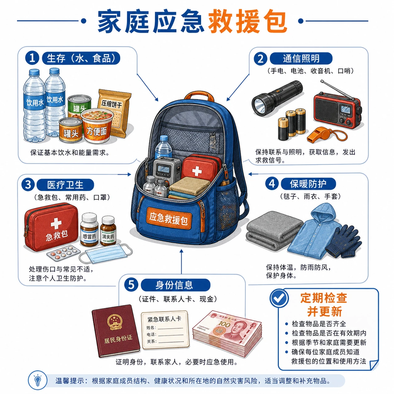 家庭应急救援包