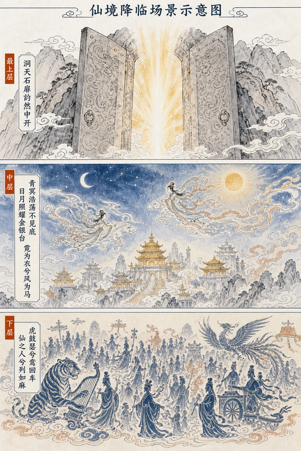 梦中仙境降临分层