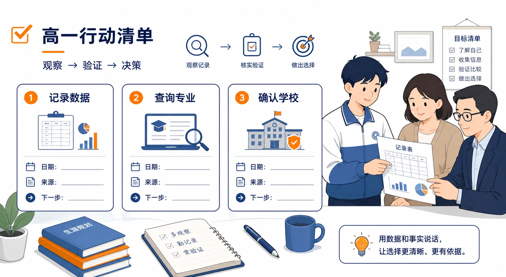 高一行动清单